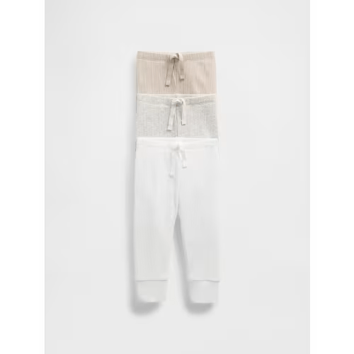 Baby First Favorites TinyRib Pants (3-Pack) | Gap