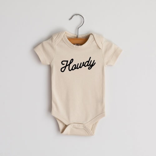 howdy onesie (cream) – Bridle Up Hope Shop