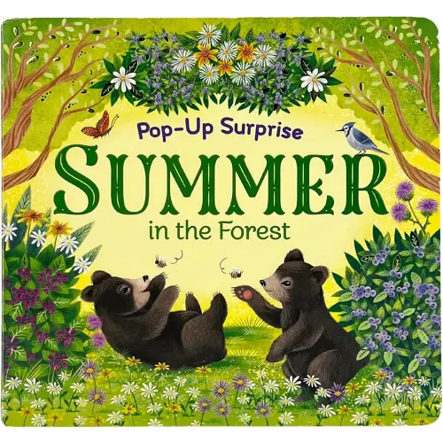 Summer In The Forest Deluxe Lift-a-Flap & Pop-Up Seasons Children's Board Book (Pop-Up Surprise)