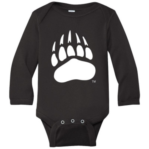 Montana Grizzlies Long Sleeve Baby Bodysuit By Miltonsampson - Artistshot