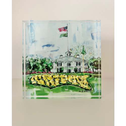 "The Clubhouse" acrylic block – Chelsea McShane Art