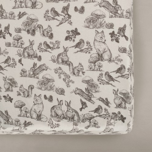 'Woodland' Nursery - Crib Sheet