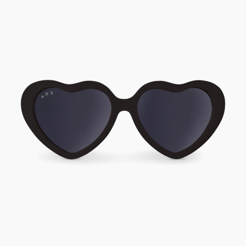 Roshambo Baby Heart Polarized Baby Shades - Charcoal, 0-24 Months