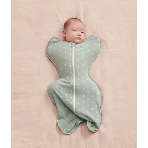 Swaddle Up™ 1.0 TOG Cotton Olive Moon