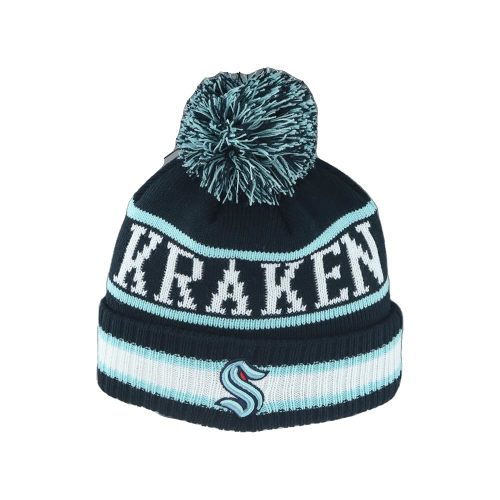 ZHATS Unisex Kid's NHL Officially Licensed Youth Beanie Pom Freestyle