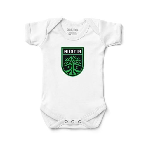 Infant Austin FC Chad & Jake White Bodysuit