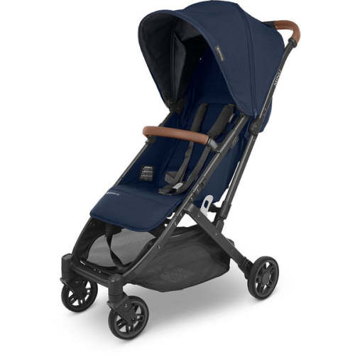UPPAbaby MINU V2 Compact Stroller - Noa (Navy / Carbon / Saddle Leather)