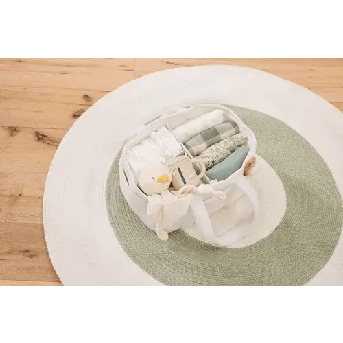 Bilbi Nappy Caddy Boucle Natural | Baby Bunting AU