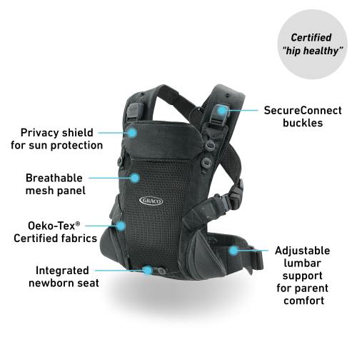 Cradle Me™ Lite 3-in-1 Baby Carrier