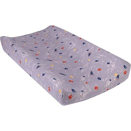 Trend Lab Flannel Changing Pad Cover, Planets