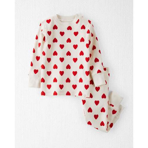 Baby Organic Cotton Pajamas Set in Hearts - Little Planet | Carter's