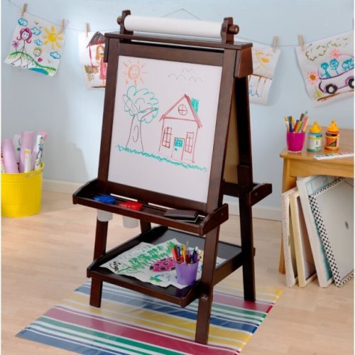 KidKraft Espresso Double Sided Board Easel