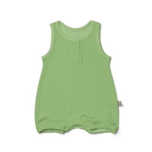 Goumi Quick Change Romper, Color: Matcha, Size: 3-6m