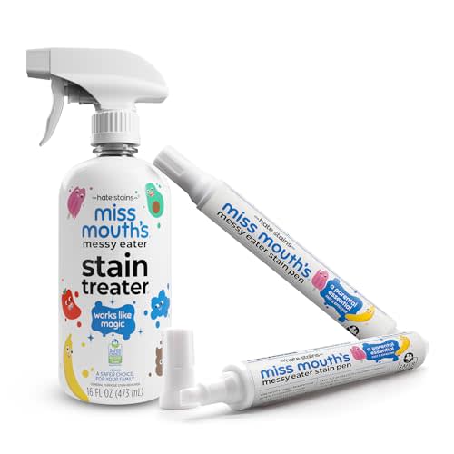 Miss Mouth's Messy Eater Stain Treater - 16oz Spray and 2 Pack Stain Pens