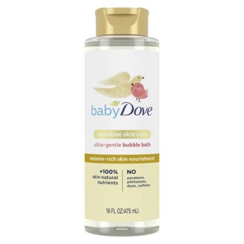 Baby Dove Melanin Rich Skin Nourishment Bubble Wash - 16oz