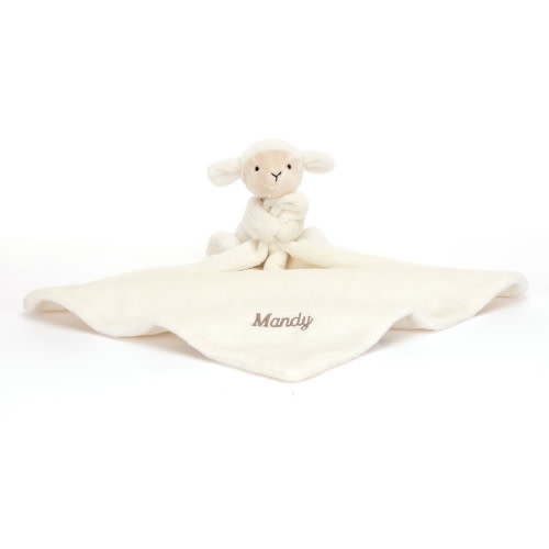 Personalized Bashful Lamb Soother