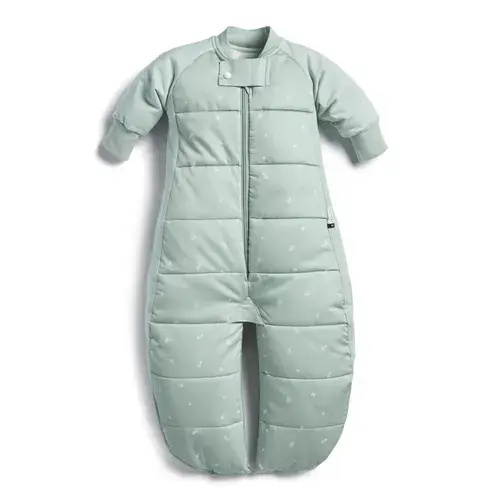 Ergopouch Sheeting Sleep Suit 2.5 Tog Sage 2-4 Years | Baby Bunting AU