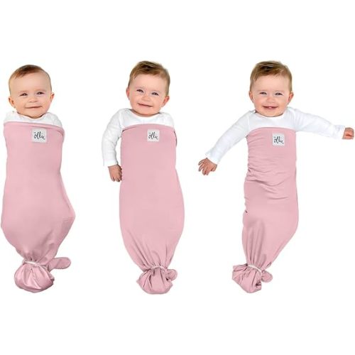 Swaddle – Adjustable Baby Swaddle for Newborns | Pediatrician-Approved for Safe Sleep | Easy Closure | Arms-Out | Lightweight, Machine-Washable | Easy Diaper Access