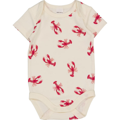Cream Baby Short Sleeve Cotton Interlock Bodysuit | Best&Less™ Online