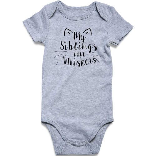 UNIFACO Unisex Baby Funny Saying Outfit Short and Long Sleeve Bodysuits Romper 0-18M