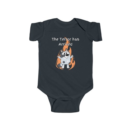Muffin, Terror has Arrived Toddler onesie