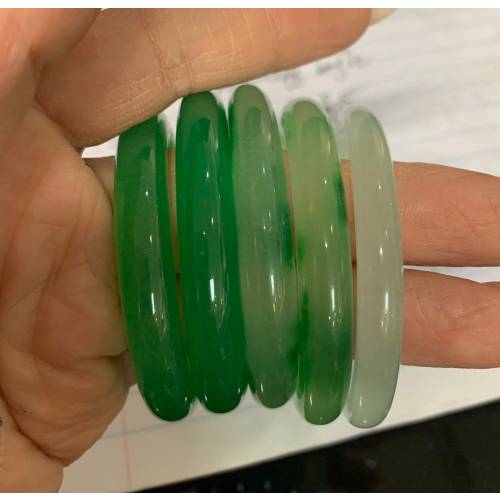 Natural Baby Jade Bangle