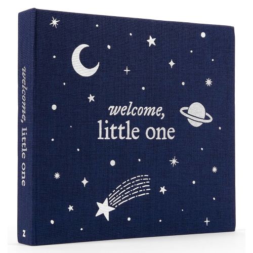 Welcome, Little One: A Keepsake Baby Journal and Baby Memory Book for Monthly Milestones and Memorable Firsts