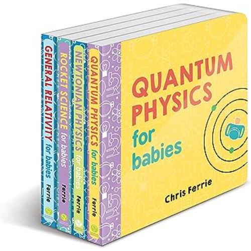 Baby University Board Book Set: A Science for Toddlers (Gifts for Kids) (Baby University Board Book Sets)