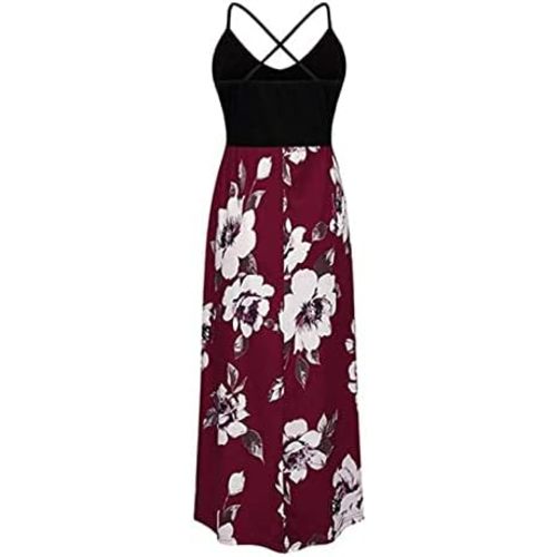 Women's Breastfeeding Floral Sundress Maternity Dresses Maternity Sleeveless Maternity Short Sleeve Dress for