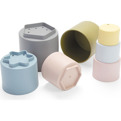 Tiny BIO Sustainable Bioplastic Stacking Play Cups