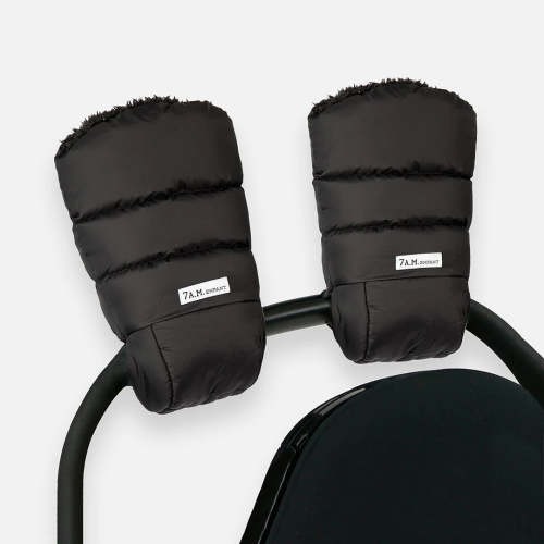 Warmmuffs - Black Plush - One Size