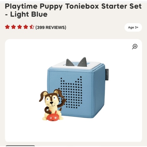 tonies® I Light Blue Playtime Puppy Toniebox I Buy now