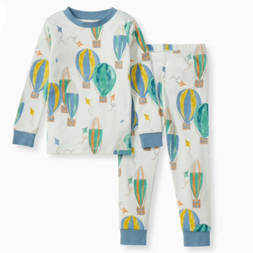 Hot Air Balloon Festival Organic Two-Piece Pajamas – Burt's Bees Baby