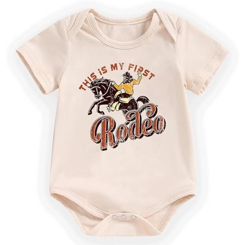 hrcfbk Infant Baby Boys Girls Bodysuit Newborn Short Sleeve Funny Letters Print Romper Reveal Pregnancy Announcement Clothes