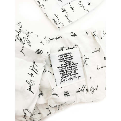God's Words Crib & Changing Pad Sheet Set – OUR HOUSE ABOVE