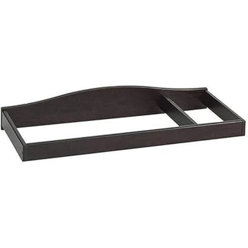 Baby Cache Natural Hardwood Changing Station Table Topper | Montana Collection | Espresso