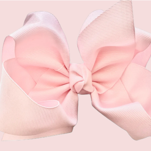 Ballerina Pink Grosgrain Bow