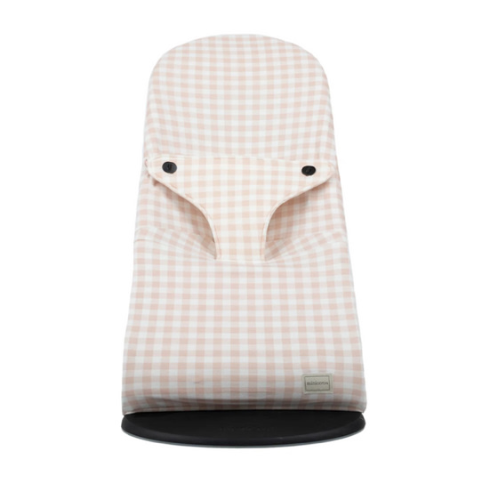 Babybjörn Cover Vichy Rosa · Minicoton- pink gingham