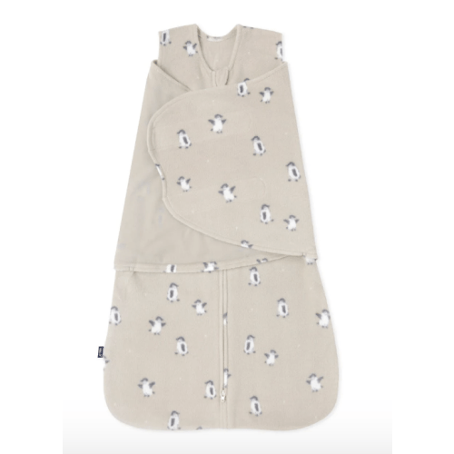 Penguin Micro-Fleece Swaddle Newborn | HALO
