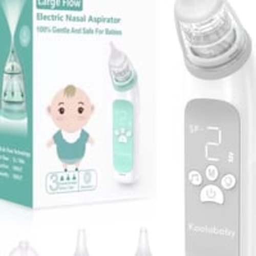 Koalababy Latest Large Flow Grey Electric Nasal Aspirator - Powerful Suction..