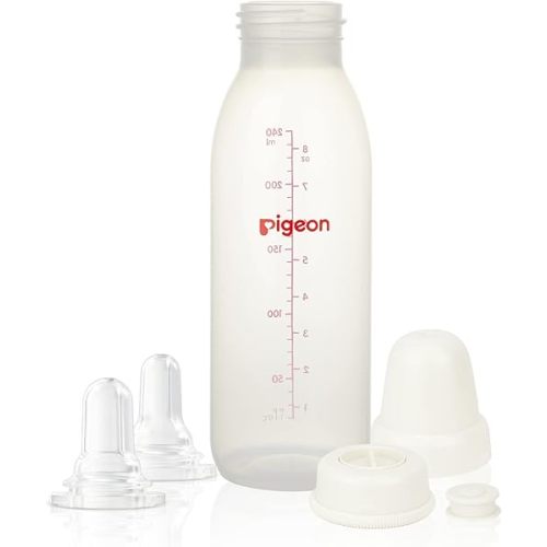 Pigeon Baby Cleft Palate Bottle with 2 Nipples, 8.11 Oz, Please Use It Under the Guidance of a Pediatrician