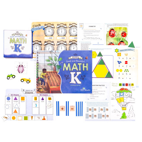 Math K Course Set - The Good and the Beautiful