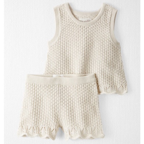 2-piece Organic Cotton Knit Set