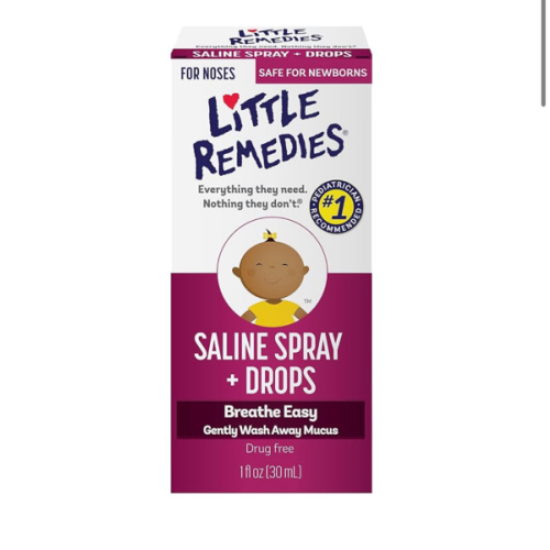 Little Remedies Noses Saline Spray Drops, 1 Fl Oz