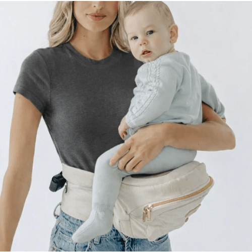 The Tushbaby Hip Carrier - Cream Lite