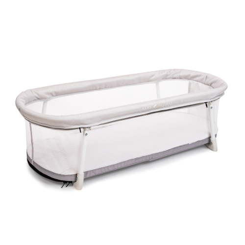 Baby Delight Snuggle Nest Portable Bassinet - Driftwood Grey