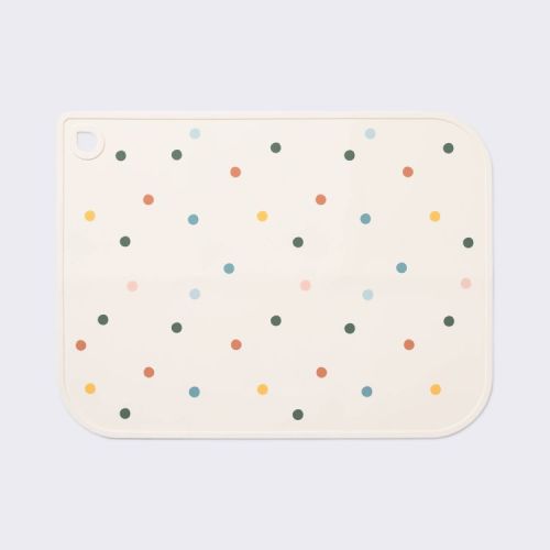 Silicone Placemat - Beige/Dots - Cloud Island™