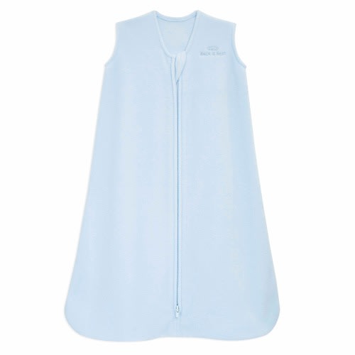 Blue Micro-Fleece Wearable Baby Blanket | HALO