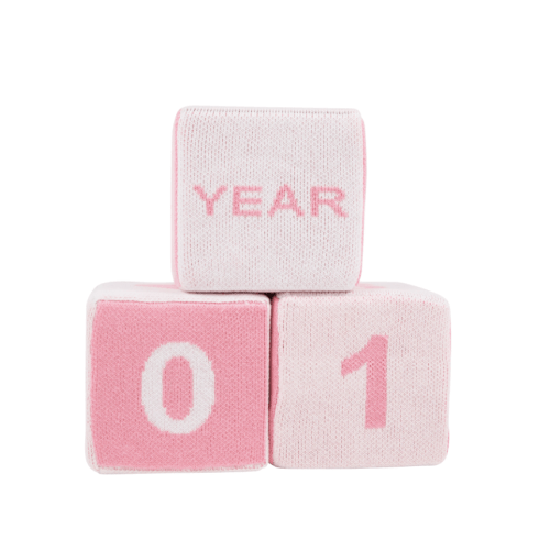Blaylock Blocks - Hamptons Hot Pink, Palm Beach Pink, & Palmetto Pearl