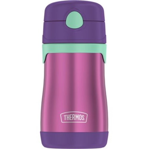 Thermos Baby Vacuum Insulated Stainless Steel Sippy Cup, 10oz, Purple
